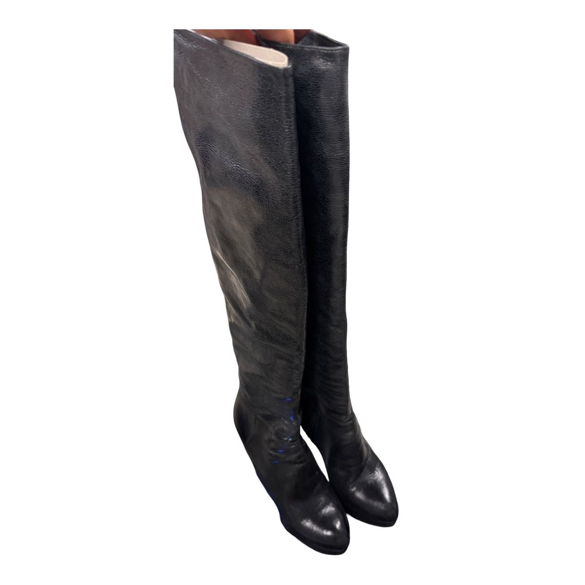 Prada Scarpe da donna: Prada High Heel Boots Black Size 37 Used – Usato da Bursinel venduto da rud_9mxh 1