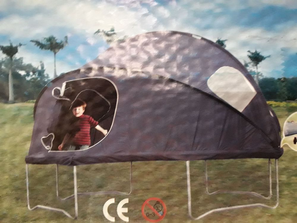 Trampolinzelt Mit UV-Schutz - Wasserdicht, Faltbar Für Garten & Terrasse