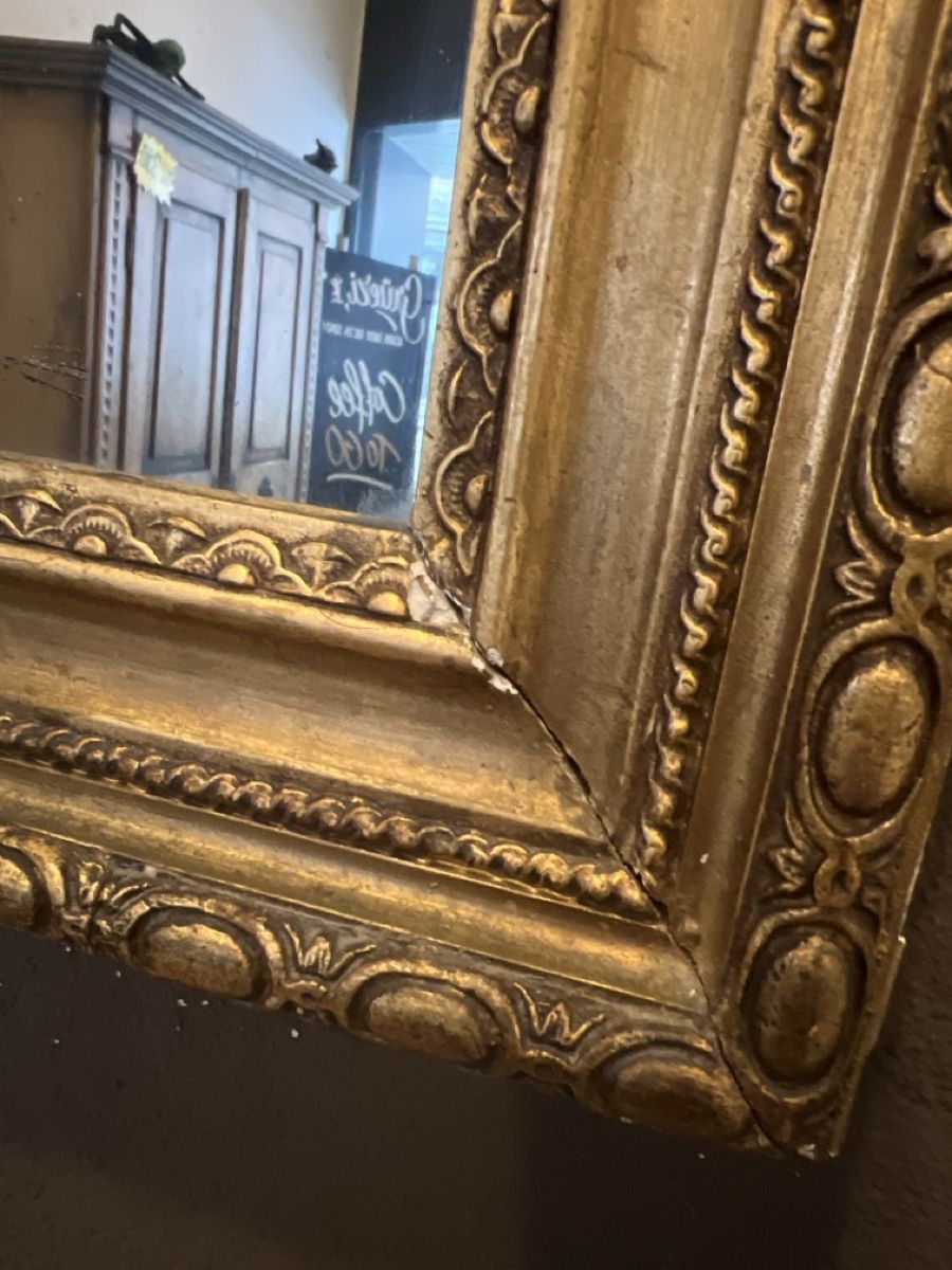 Miroirs: Antiker Spiegel mit Goldrahmen, Barock Stil – D'occasion à Rorschach par TrendyDeals 4