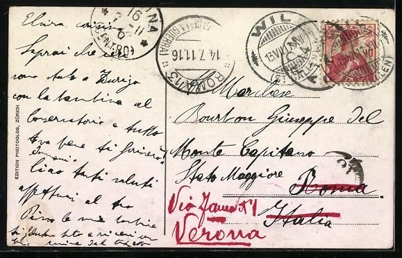 Cartoline postali: Lauterbrunnen, Strassenpartie mit Staubb – Usato da Berlin venduto da bartko-reher 1