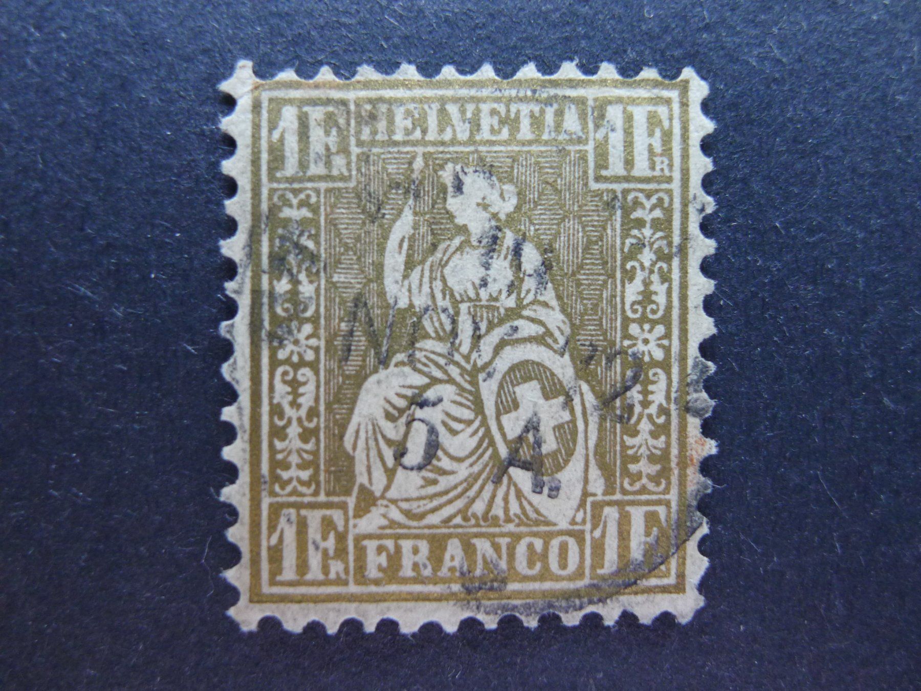 Tutti i francobolli: 1864 Nr. 36 mit Vollstempel – Usato da Dagmersellen venduto da wyss1982