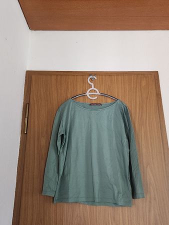 T-shirt manches longues Comptoir des Cotonniers vert T.XL