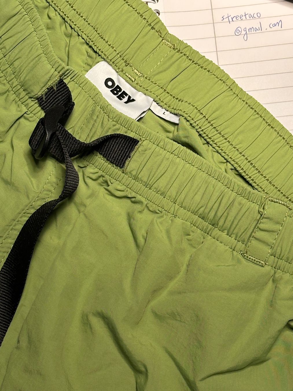 Obey Pantaloni: Obey shorts (gr.L) – Usato da Frauenfeld venduto da bybong 6