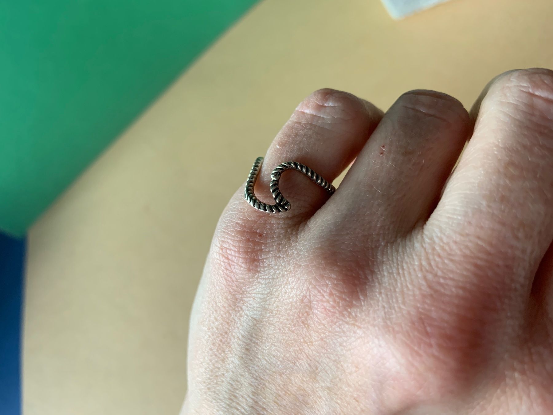 Anelli: Fingerring SNAKE Abstrakt (50) – Usato da Laufen venduto da Bellavitaboom 6