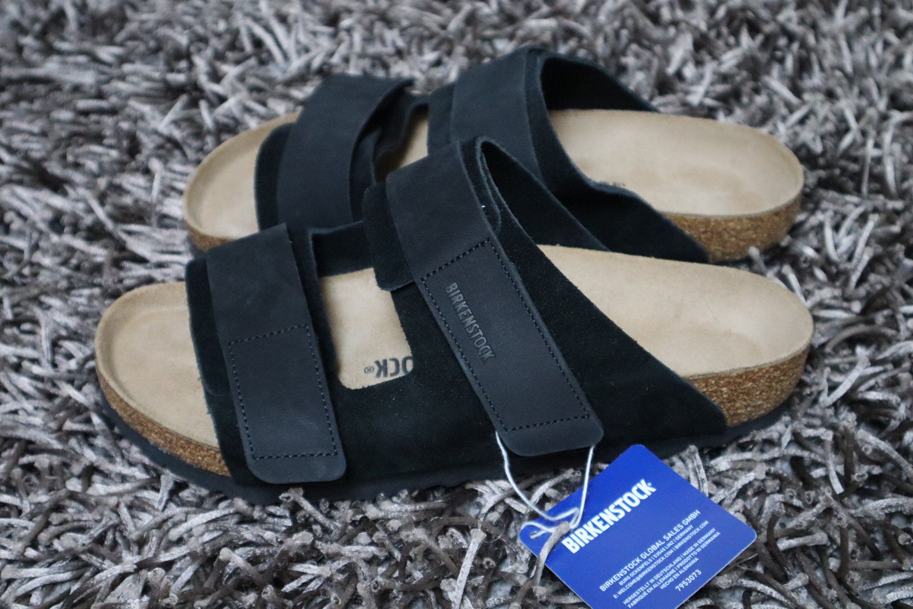 Birkenstock Herrenschuhe: Birkenstock, Uji, Gr. 41, Leder, NEU – Neu und originalverpackt aus Wattwil von glueck
