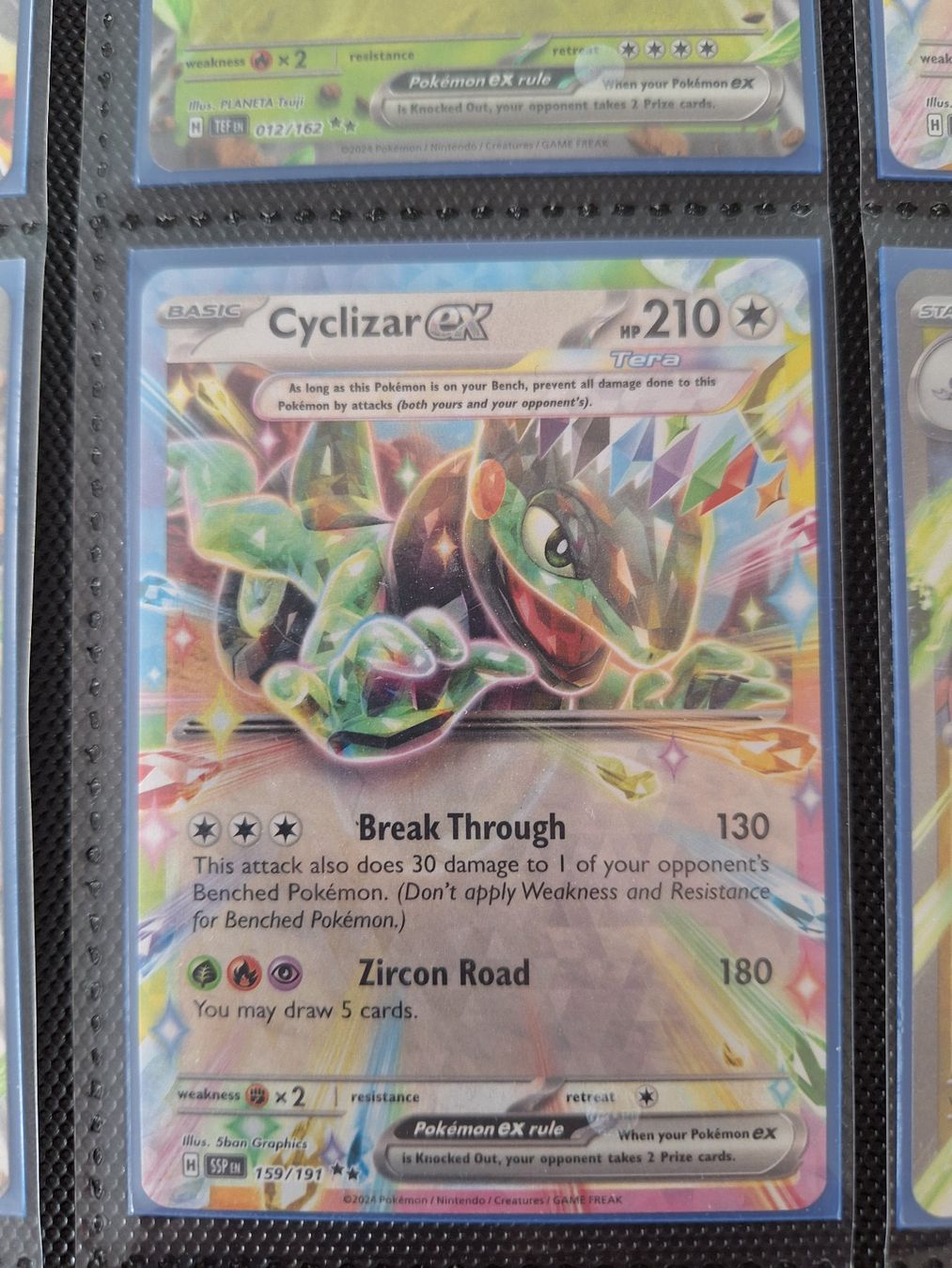 Pokémon Sammelbilder & Trading cards: Cyclizar ex – Gebraucht aus Altstätten SG von GGsGameshop