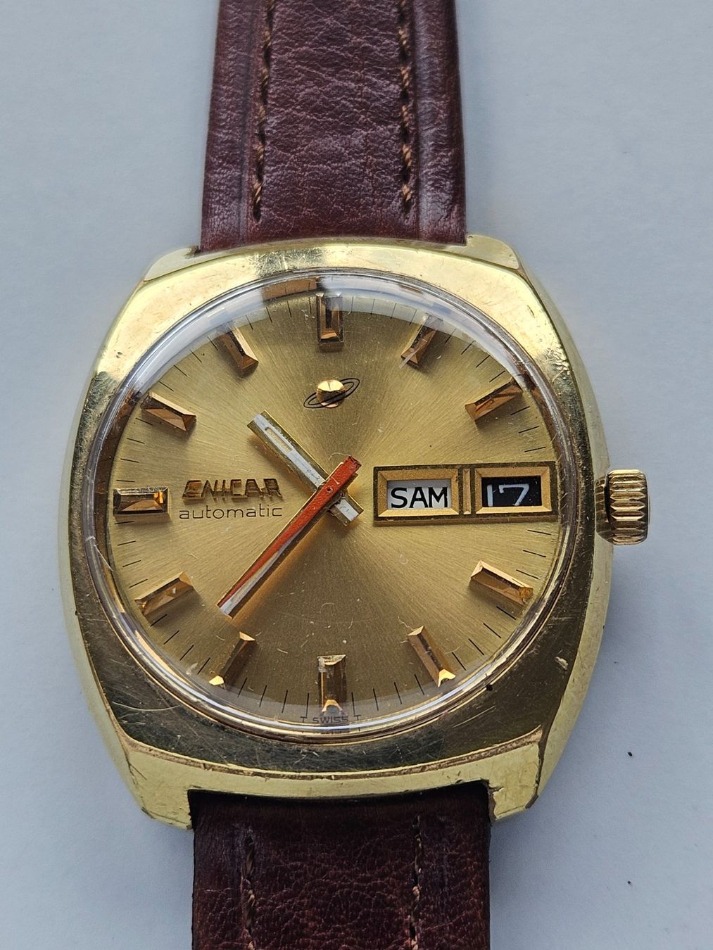 Enicar Uhren: 212 Enicar Automatic Day Date – Gebraucht aus Berikon von mmm21