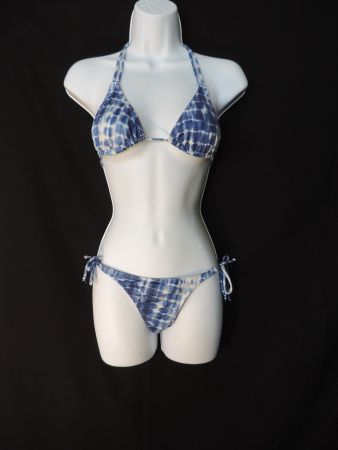 maillot de bain 2 pièces bleu water