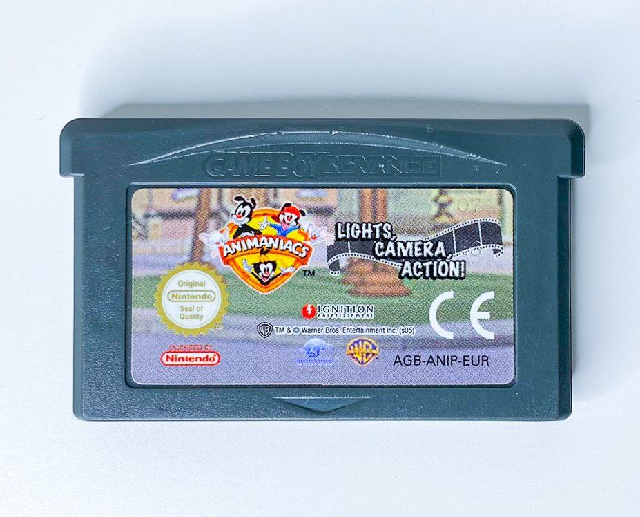 Nintendo Giochi: Animaniacs Lights, Camera, Action! Gameboy Advance – Usato da St. Gallen venduto da bubblybee