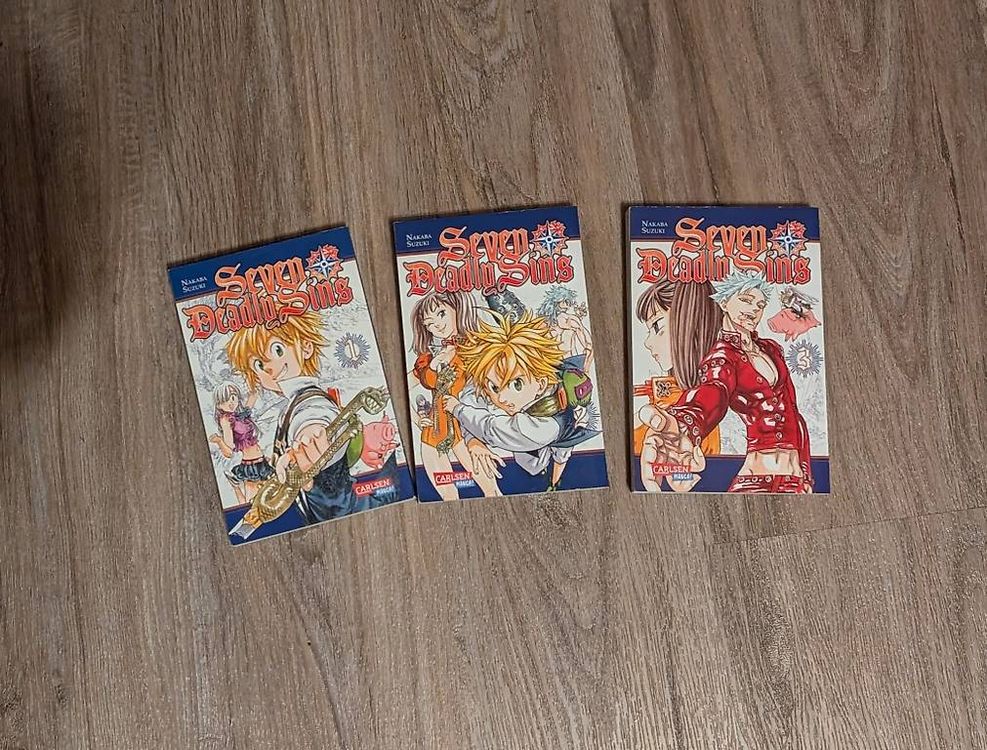 Fumetti: Manga: Seven Deadly Sins 1-3 – Usato da Fräschels venduto da Palumbus