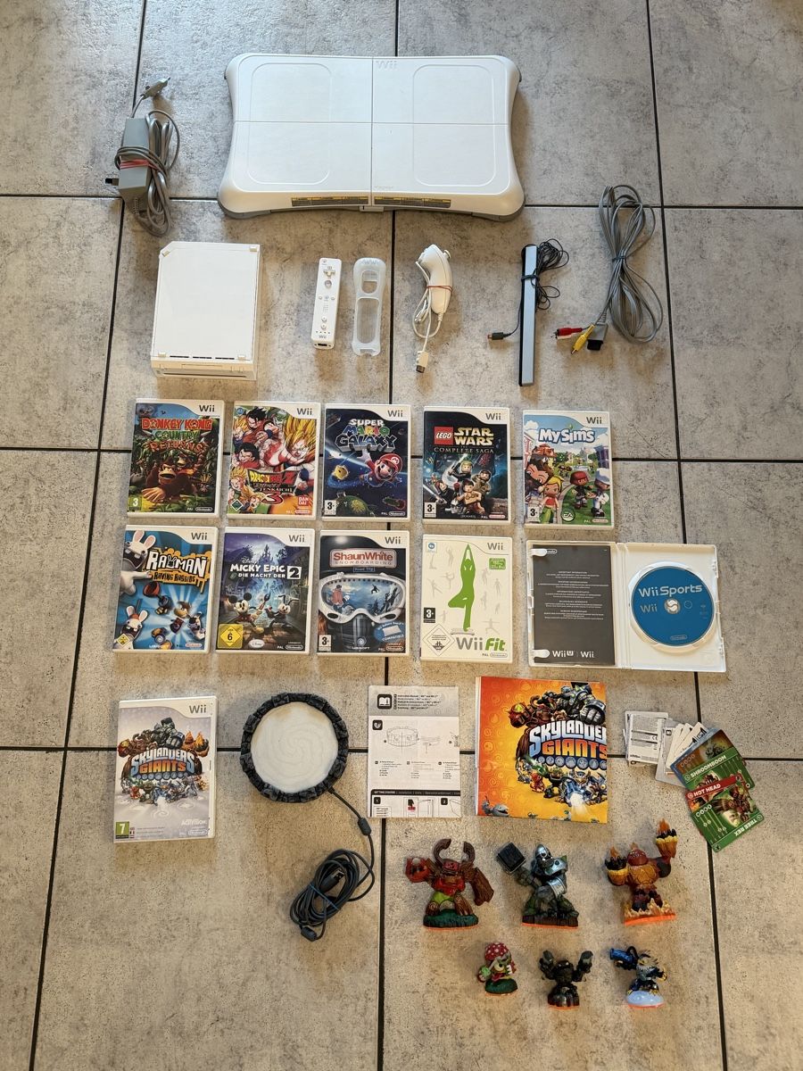 Nintendo Console: Grosses Nintendo Wii Set mit Spielen – Usato da Kaiseraugst venduto da 420n