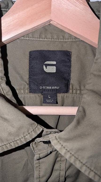 G-Star Camicie: G-Star Raw Hemd Khaki Gr. L – Usato da Zürich venduto da iva_tfq5 1