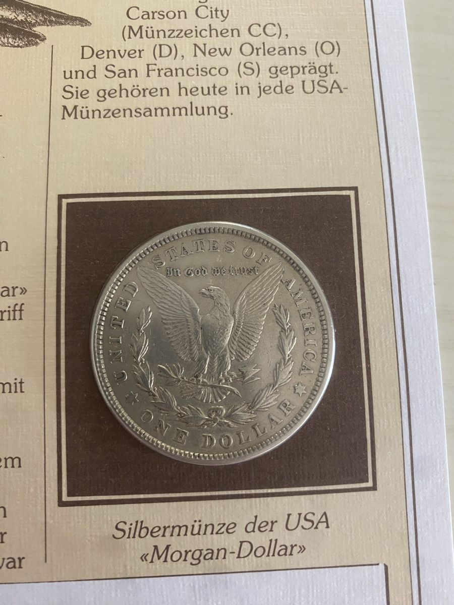Tutti le monete: USA 1 Morgan Dollar Silber 1921 – Usato da Muralto venduto da Alex1912 1