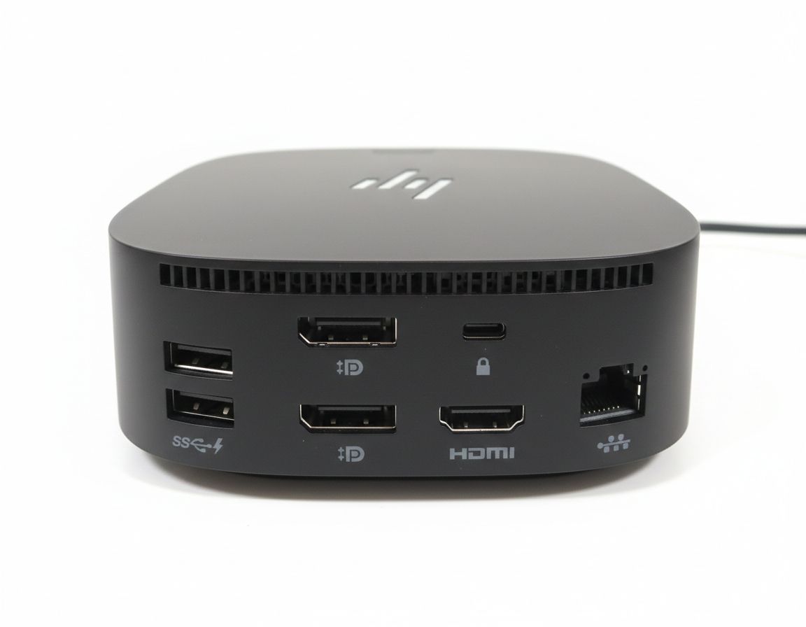 Hewlett Packard Docking station: HP Universal Dockingstation G2  mit 120W Netzteil & Kabel – Nuovo (secondo la descrizione) da Schaffhausen venduto da HK.Informatik