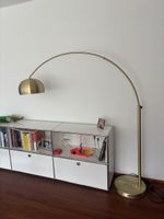 Bogenlampe gold 