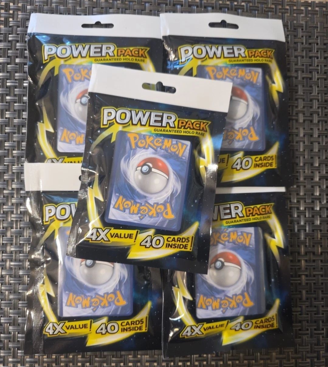 Pokémon Carte collezionabili: 5X Power Pack Pokemon ! – Nuovo e nell'imballaggio originale da Winterthur venduto da VZ123