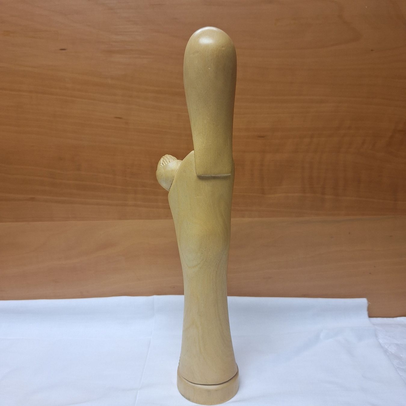 Alle Dekorationen: Hübsche handgeschnitzte Figur, Mutter und Kind, Holz – Gebraucht aus Winterthur von Goldpipau 4