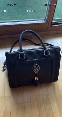 Handtasche schwarz Armani Exchange guter Zustand