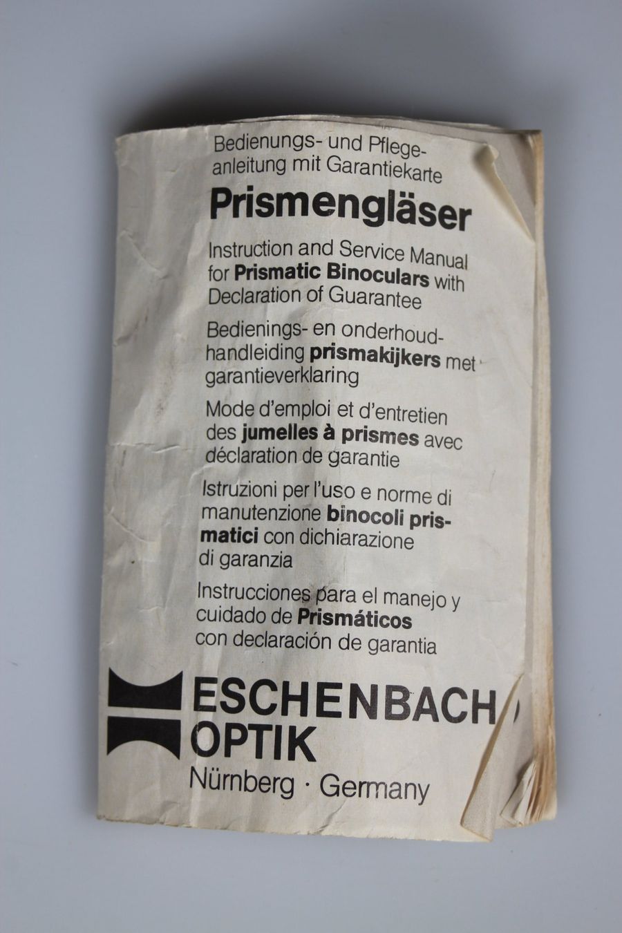 Eschenbach Binocoli: Eschenbach Trophy 7x50 B Fernglas – Usato da Basel venduto da IRMAundFRED 4