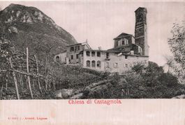 Lugano cartolina in leggero rilievo molto bella