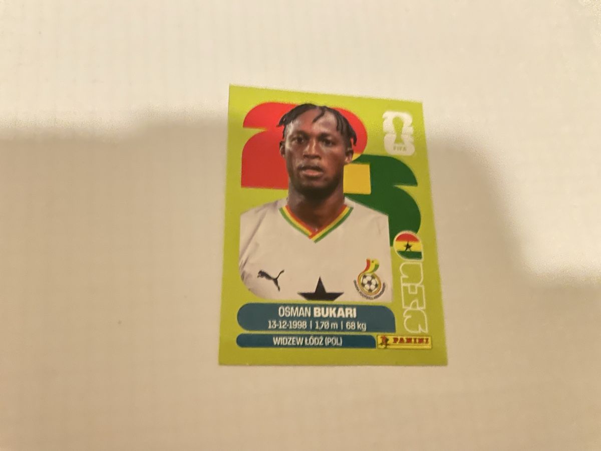 Panini Carte collezionabili: FIFA WM 2026 Osman Bukari GHA 19 – Nuovo (secondo la descrizione) da Winterthur venduto da Cobraforce