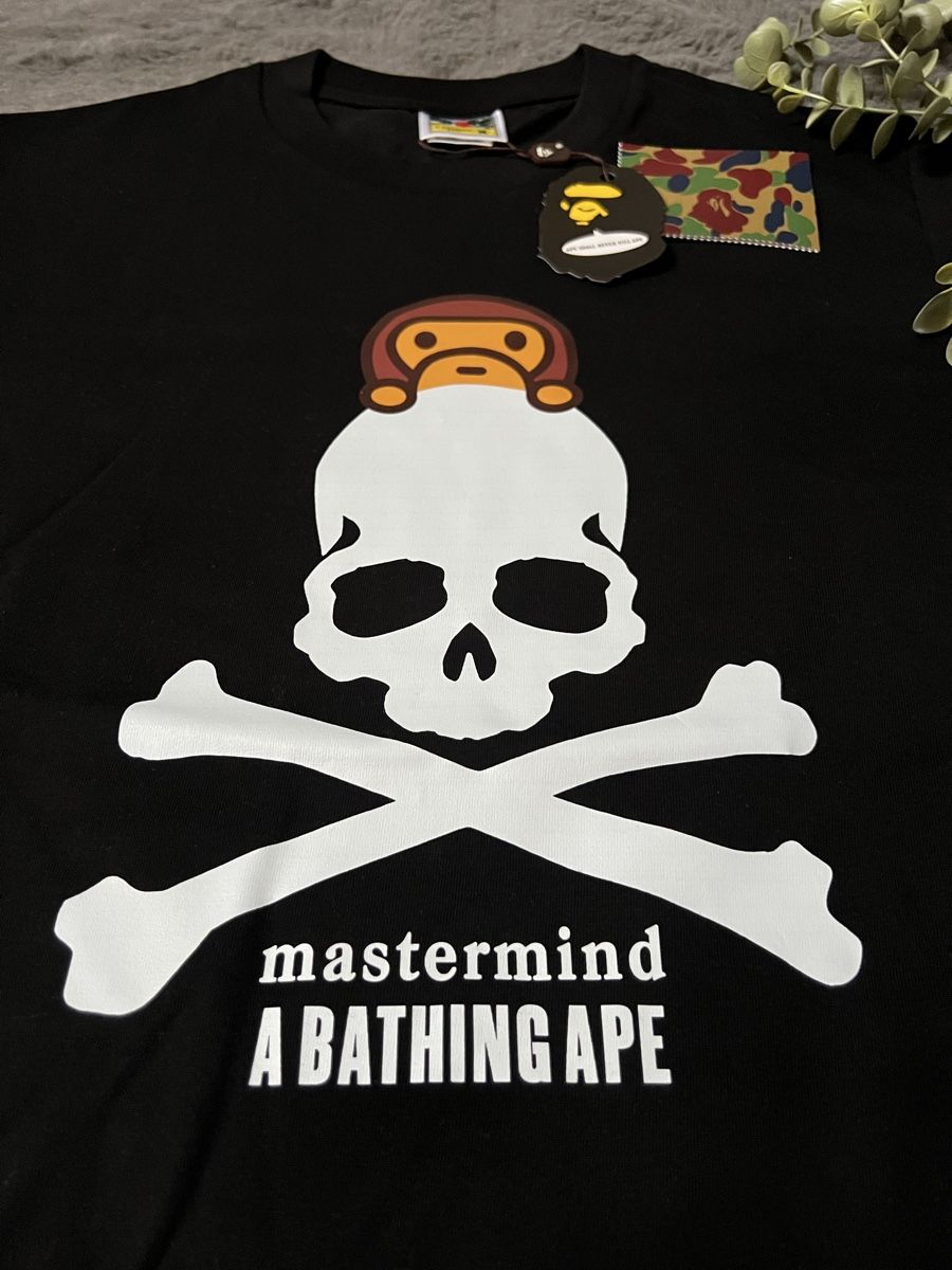 Bape T-shirt: Bape x Mastermind Shirt - M – Nuovo e nell'imballaggio originale da Appenzell Steinegg venduto da cla_d6yb 2