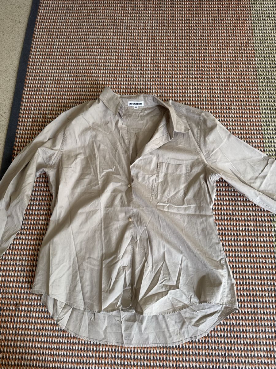 Jil Sander Camicette: Jil Sander Damen Bluse, 100% Baumwolle, Größe 44 – Usato da Zürich venduto da Aaandreas
