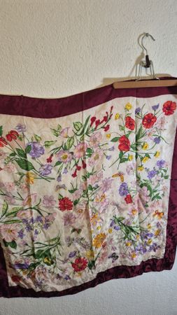 Tiffany Flower Foulard - Silk/Seide