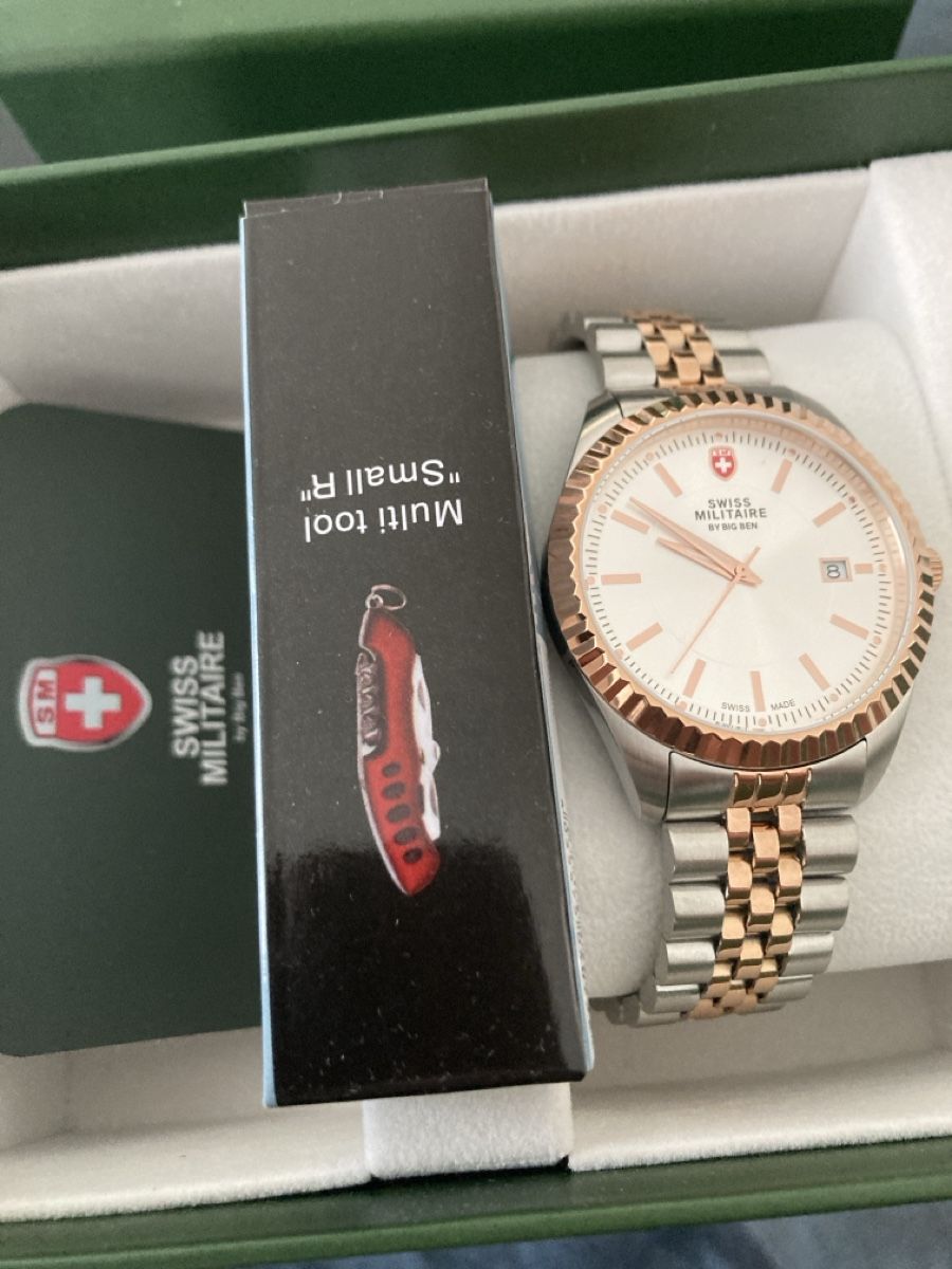 Swiss-Militaire Orologi: Swiss Militaire , nigelnagel neu , mit Multitool 47 – Nuovo e nell'imballaggio originale da Rothrist venduto da ToniG71