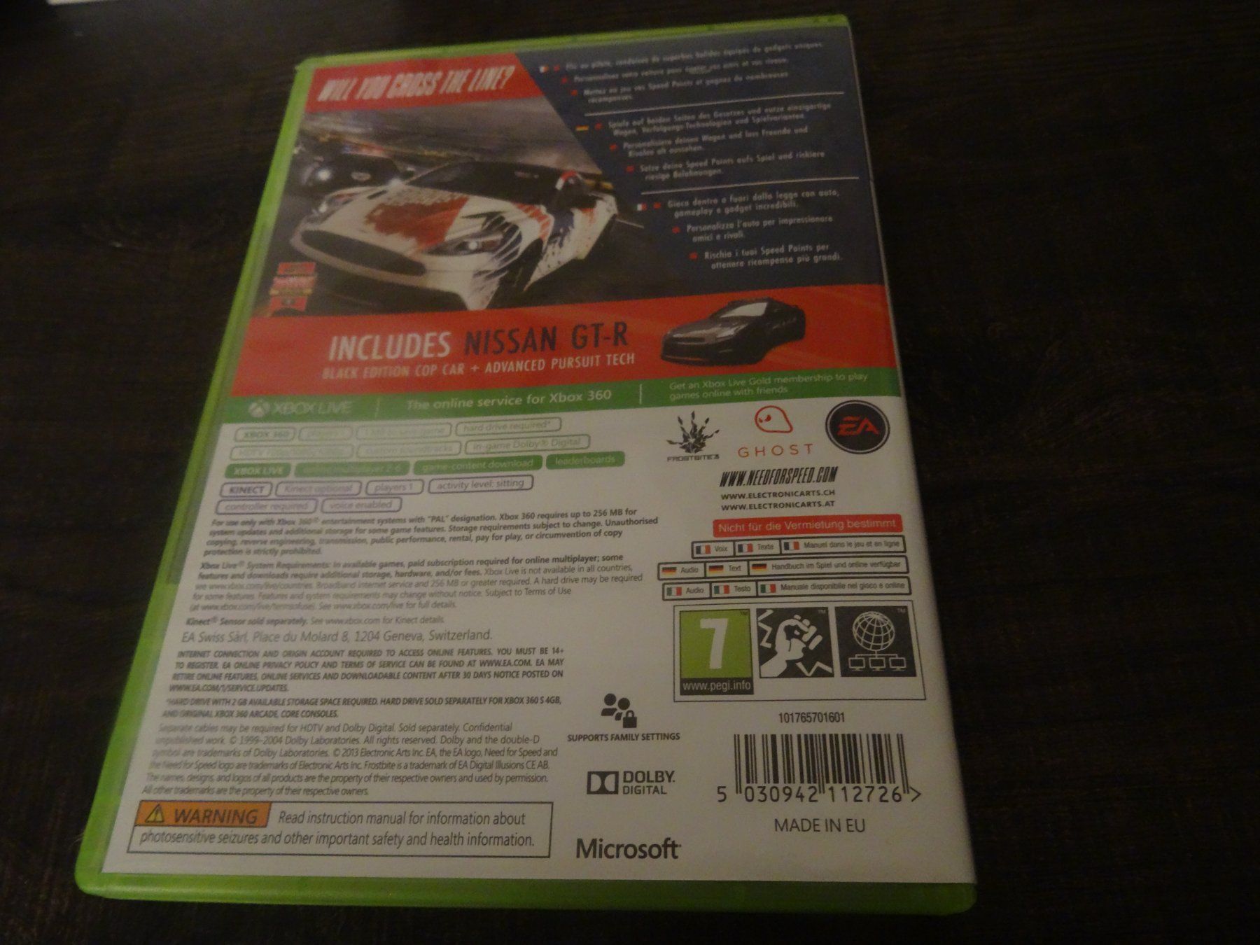 Microsoft Giochi: Need for Speed Rivals XBOX 360 – Usato da Olten venduto da Disc-Ausverkauf 2