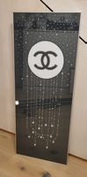 Chanel Bild mit Strasssteinen, ein Blickfang!