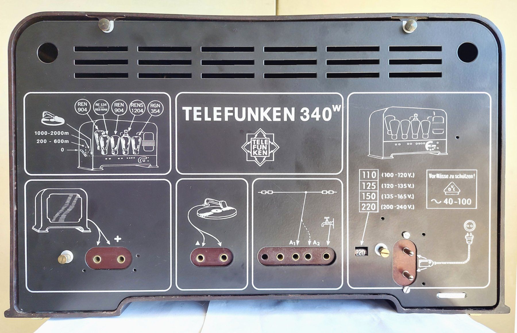 Telefunken Radio: Radio Telefunken 340W – Usato da Morlon venduto da gaby260241 1