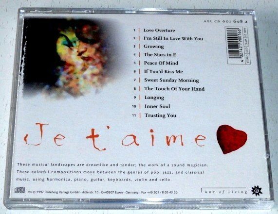 CDs: Bert Matschat - Je t'aime – Gebraucht aus Unterbäch von waqil 1