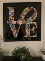 aiiroh original - LOVE,  Art, Framed, Comics Design, Secon