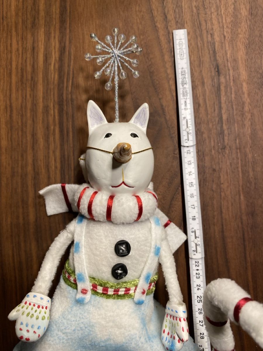Statuette: Krinkles Schnee-Katze – Nuovo (secondo la descrizione) da Rubigen venduto da co2ralu 5