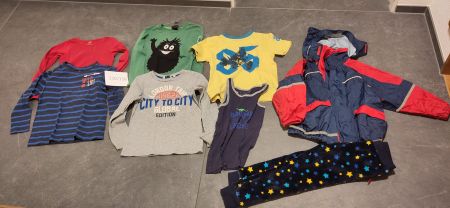 Kinder Kleiderpaket Gr. 110/116, Herbst/Winter, zum Austrage