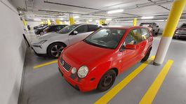 Polo 1.4 rouge, 3 portes, en l'état, avec pneus été et hiver