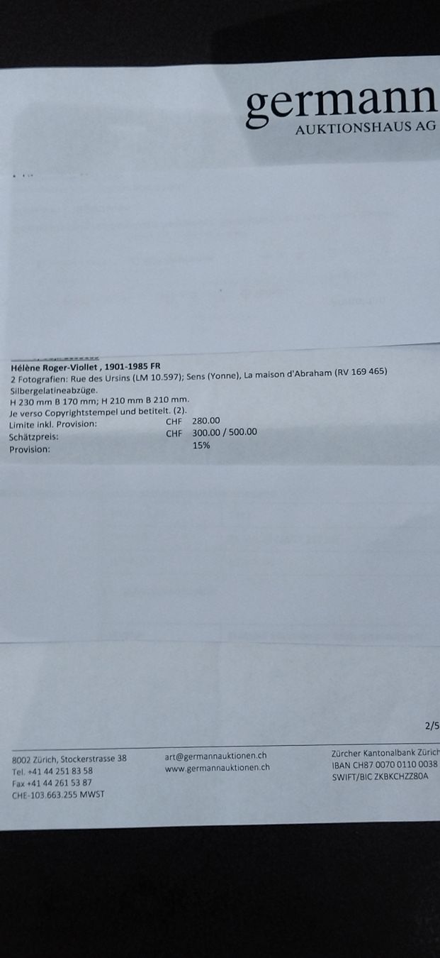 Foto & Immagini: Silbergelatineabzüge Hélène Roger-Viollet – Usato da Zürich venduto da Top-Deal-Schweiz