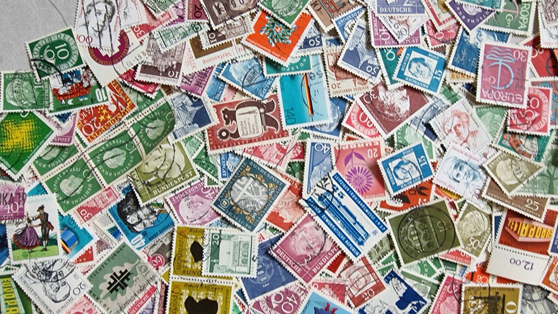 Tutti i francobolli: Grosses Lot Deutsche Bundespost – Usato da Winterthur venduto da labi012 4
