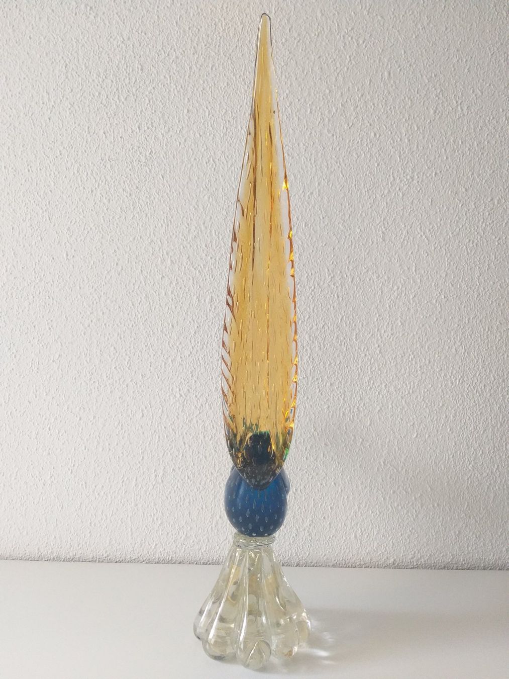 Murano Statuette: MURANO véritable coq en verre de Murano et or – Usato da Cossonay-Ville venduto da Les_1001_perles 3
