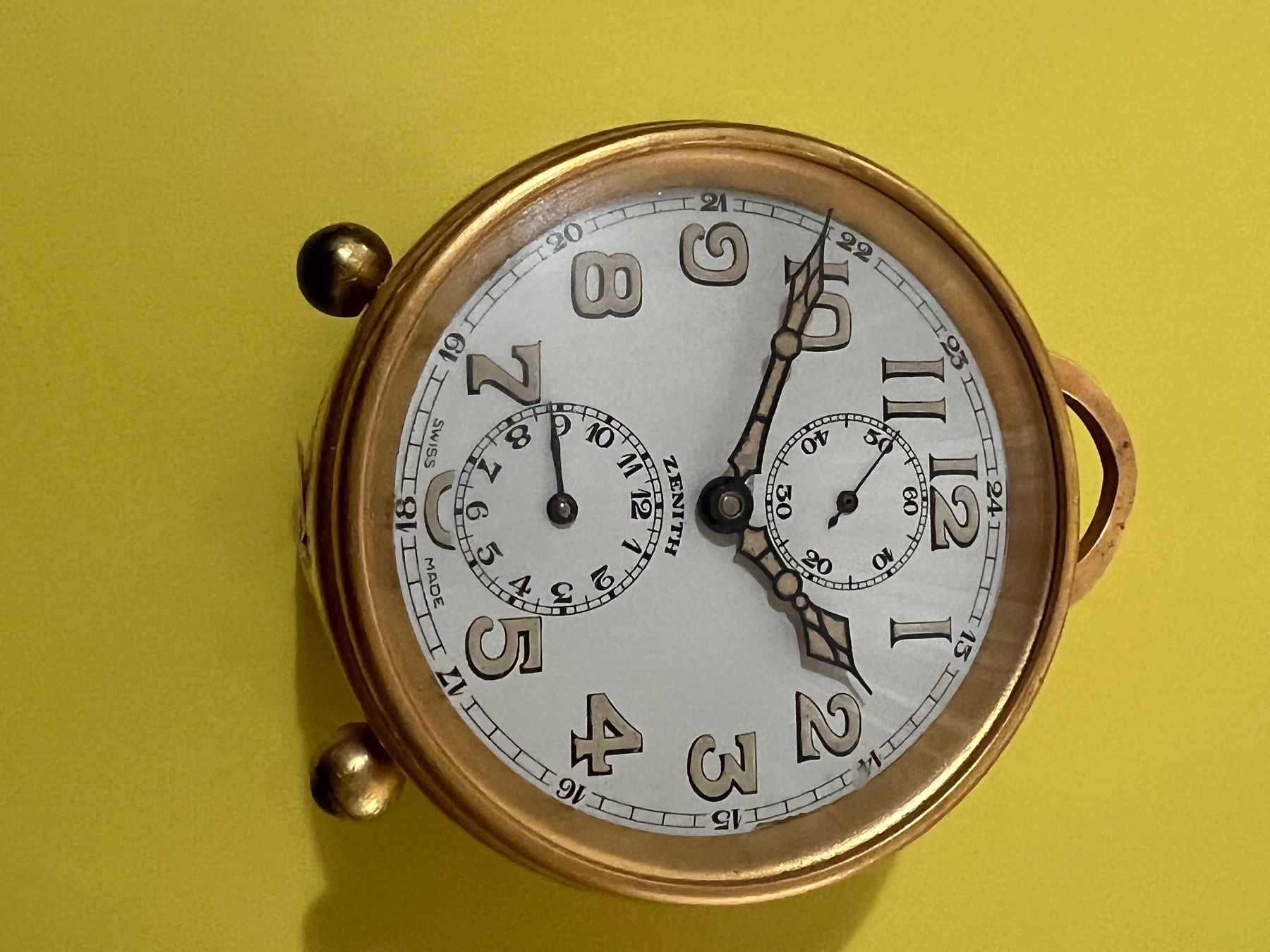 Zenith Sveglie: Montre Zenith  REVEIL SILENCE – Usato da Vevey venduto da tono62 7