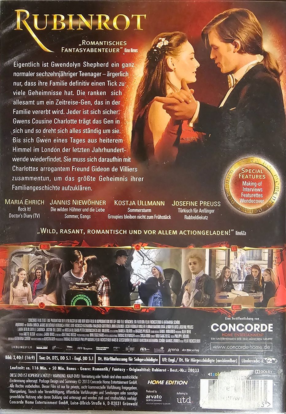 Tutti i DVDs: Rubinrot – Usato da Wahlen b. Laufen venduto da Cg10 1
