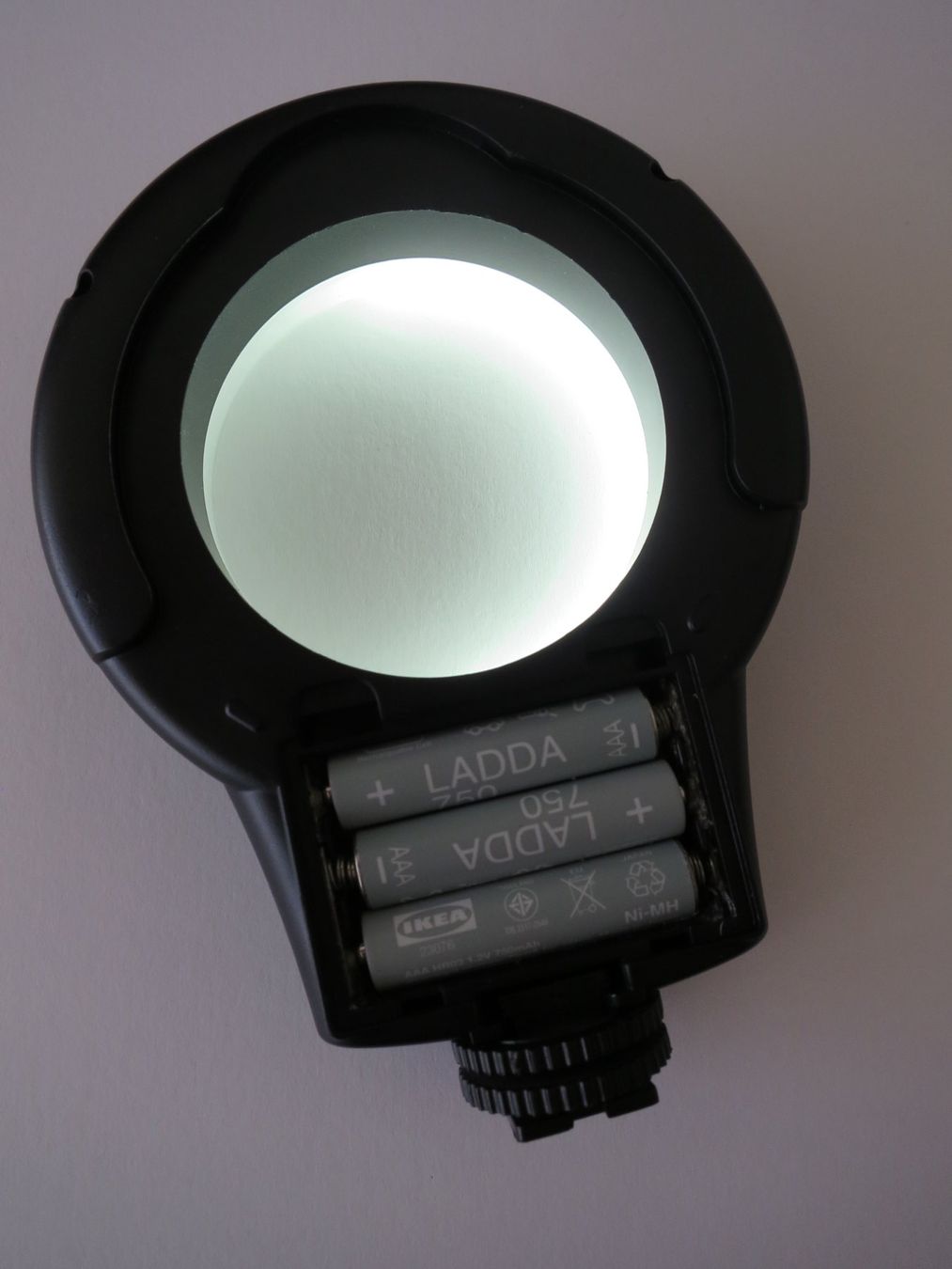 Lampade: Kameraaufsteckbeleuchtung Ringlicht – Usato da Rheinfelden venduto da kampak 5