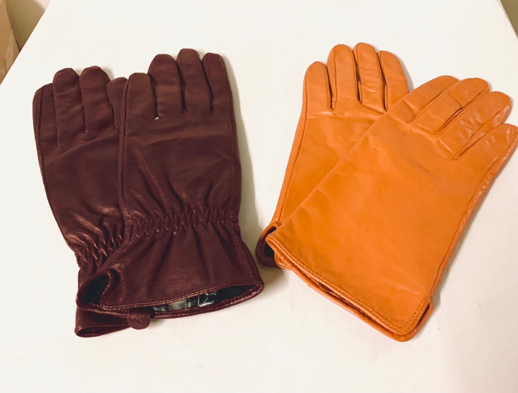 Guanti & manicotti: 2 Lederhandschuhe Gr.S + Gr.7,   NEU – Nuovo (secondo la descrizione) da Winkel venduto da .smiths.