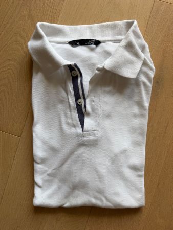 Polo blanc taille XL