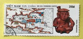 Briefmarken aus Vietnam gestempelt  Siehe Original Fotos.