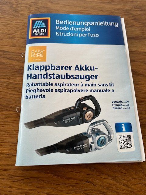 Aspirapolveri & Accessori: Klappbarer Akku-Handstaubsauger – Usato da Kriens venduto da heleneb02 9