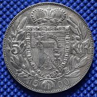 5 Kronen 1900 Liechtenstein RARE