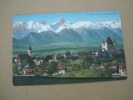 AK Thun mit Stockhornkette - ungelaufen