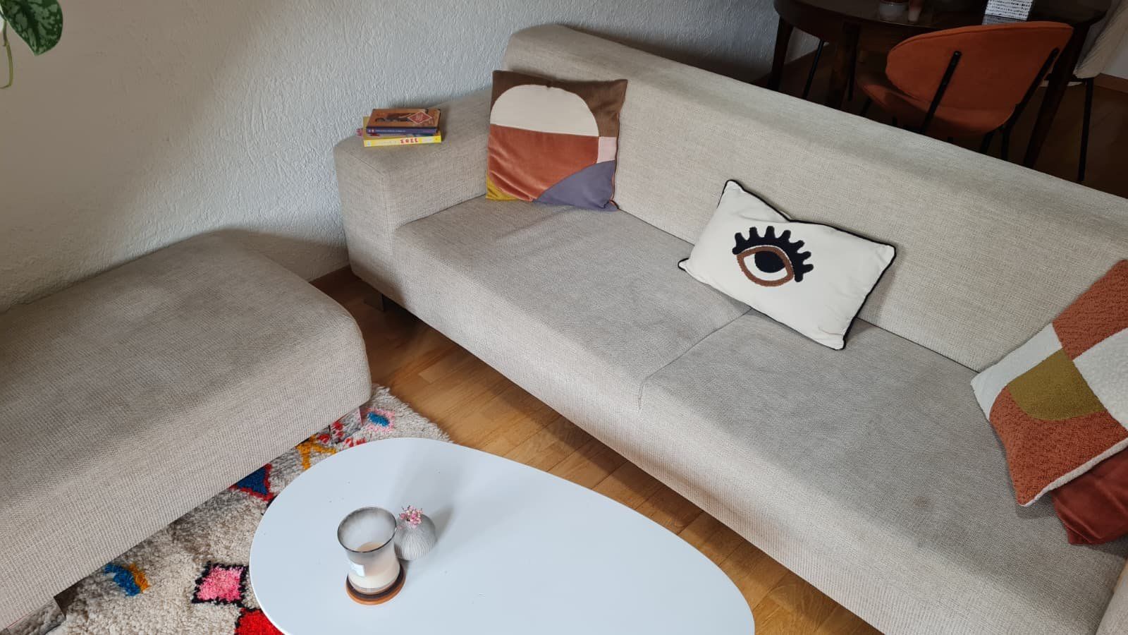 Sofas: Canapé et repose pieds couleur sable – Gebraucht aus Morges von xauriix 2
